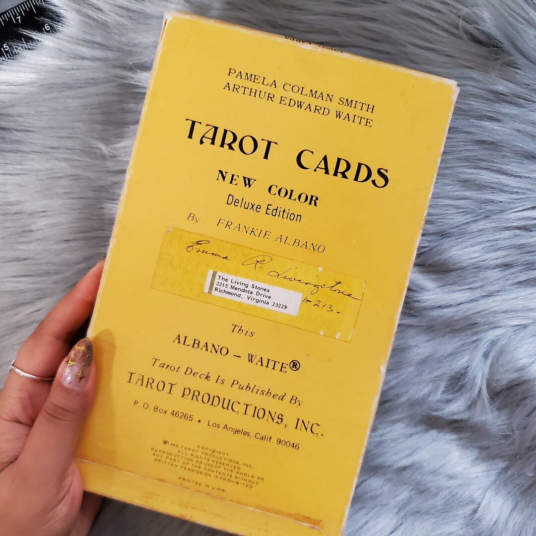 Tarot Cards New Color Deluxe Edition by Frankie Albano 22 Etsy