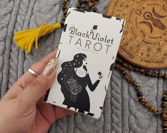 The Black Violet Tarot Cherry Blossom Edition by Heidi Phelps, 80