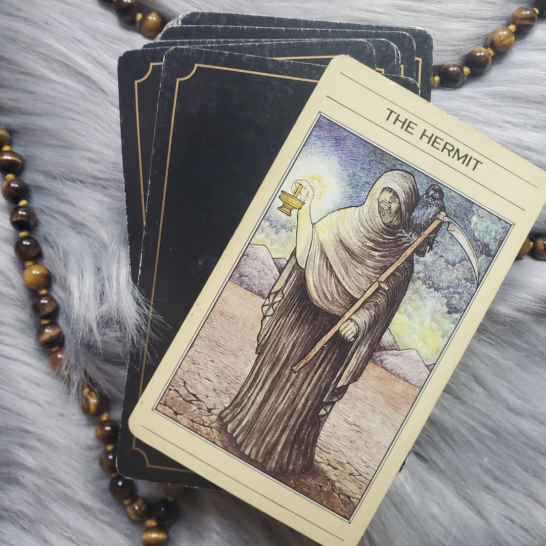 The Mythic Tarot Vintage 1986 Edition by Tricia Newell Individual