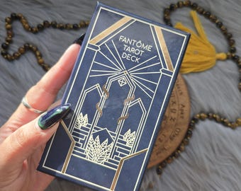 Fantome Tarot von La Muci Design, 78 Karten Tarot Deck mit Anleitung und Box - GEBRAUCHT