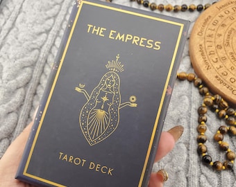 The Empress Tarot Deck, 78 Card Tarot Deck With Box, No Guidebook - USED