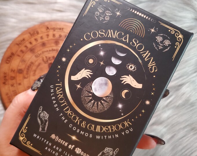 Cosmica Somnis Tarot Deck and Guidebook by Aniko Gajdocsi, 78 Card ...