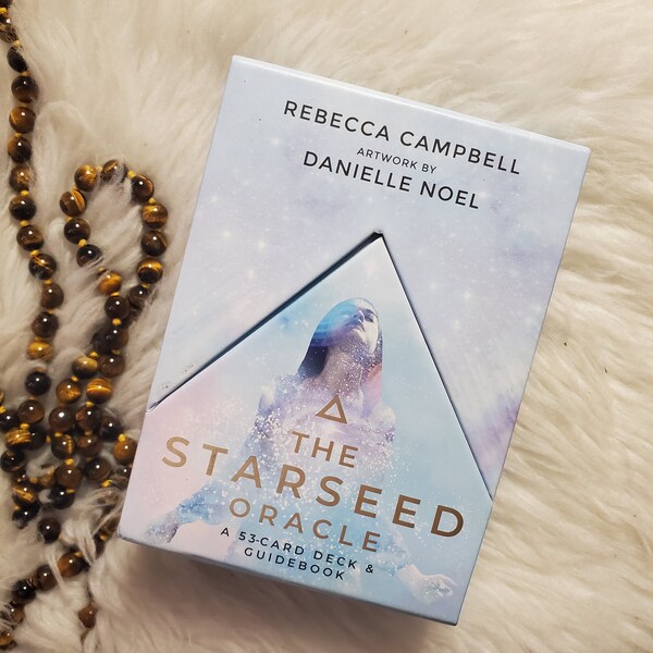 The Starseed Oracle by Rebecca Campbell, 53 card deck with companion guidebook and original box