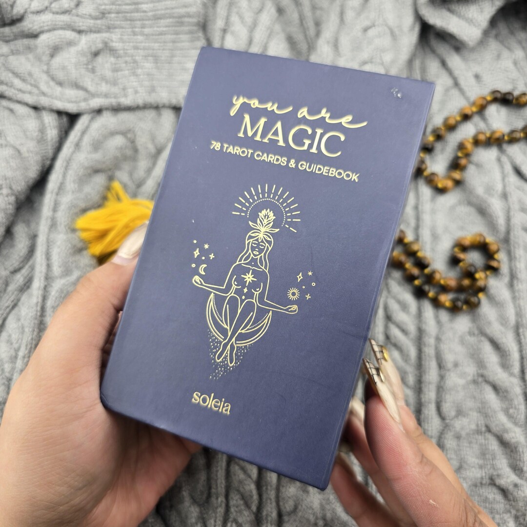 You Are Magic by Soleia, 78 Card Tarot Deck With Guidebook and Box ...