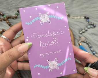 Penelope's Tarot von Sam West, 78 Karten Tarot Deck mit Original Box, ohne Anleitung - GEBRAUCHT