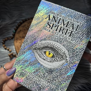 The Wild Unknown Animal Spirit Oracle by Kim Krans, 63 card deck with companion guidebook and original box - USED