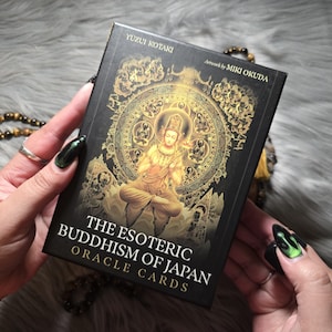 The Esoteric Buddhism of Japan Oracle Cards by Yuzui Kotaki, 44 Card Oracle Deck With Guidebook And Box - USED