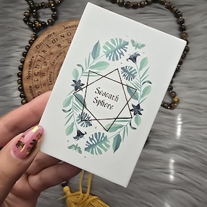 Seventh Sphere Lenormand Deck van Tina Gong, 36 kaartendeck met originele doos, geen gids - GEBRUIKT
