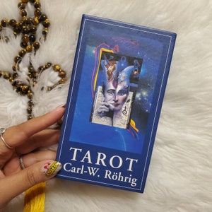 Tarot by Carl-w. Rohrig 78 Card Tarot Deck With Little White - Etsy