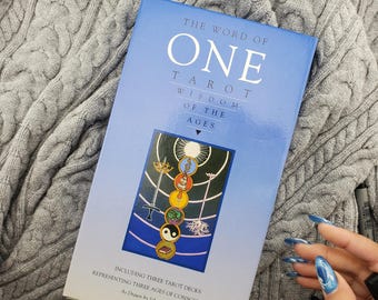 The Word of One Tarot: Wisdom of the Ages by John Starr Cooke, 78 Card Tarot Deck With Guidebook And Box - USED