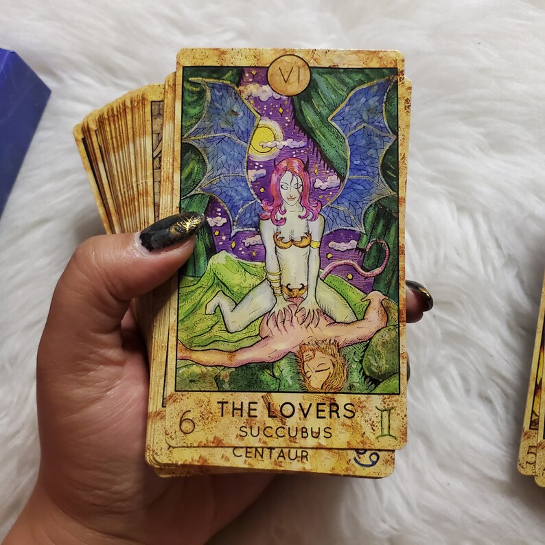 Spencer s Tarot Cards 78 Card Tarot Deck With Original Etsy Ireland