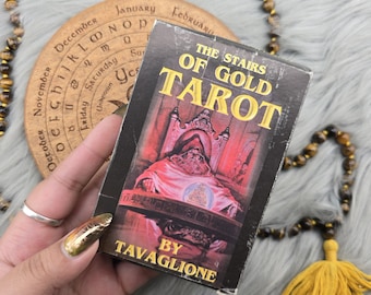 The Stairs of Gold Tarot by Tavaglione, 78 Card Tarot Deck With