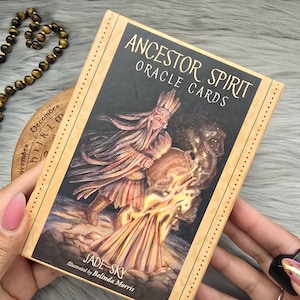 Ancestor Spirit Oracle Cards van Jady-Sky, 43 kaartendeck met bijbehorende gids en originele doos - GEBRUIKT