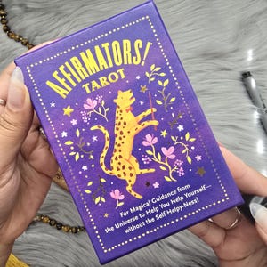 ¡Afirmadores! Tarot de Suzi Barrett, baraja de 78 cartas con guía y estuche - USADO