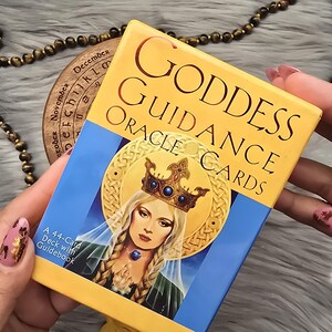 Godin Guidance Oracle Cards van Doreen Virtue, 44 kaartendeck met bijbehorende gids en originele doos - GEBRUIKT