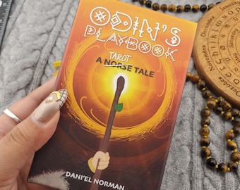 Odin's Playbook by Dani'el Norman, 80 Card Oracle Deck With Guidebook And Box - USED