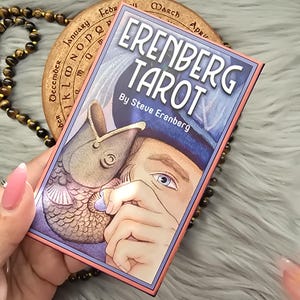 Erenberg Tarot van Steve Erenberg, tarotdeck van 78 kaarten met bijbehorende gids en doos - GEBRUIKT