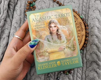 The Akashic Tarot Cards 62 Card Complete Deck 2017 Sharon Anne Klingler