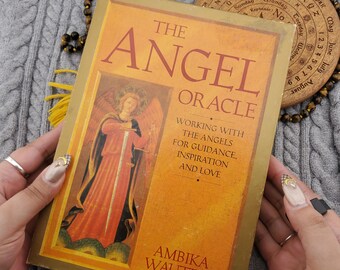 The Angel Oracle by Ambika Wauters, 36 Card Oracle Deck With Guidebook And Box - USED