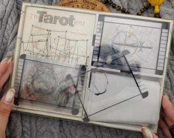 The Transparent Tarot Cards 78 Card Complete Deck 2008 Emily Carding