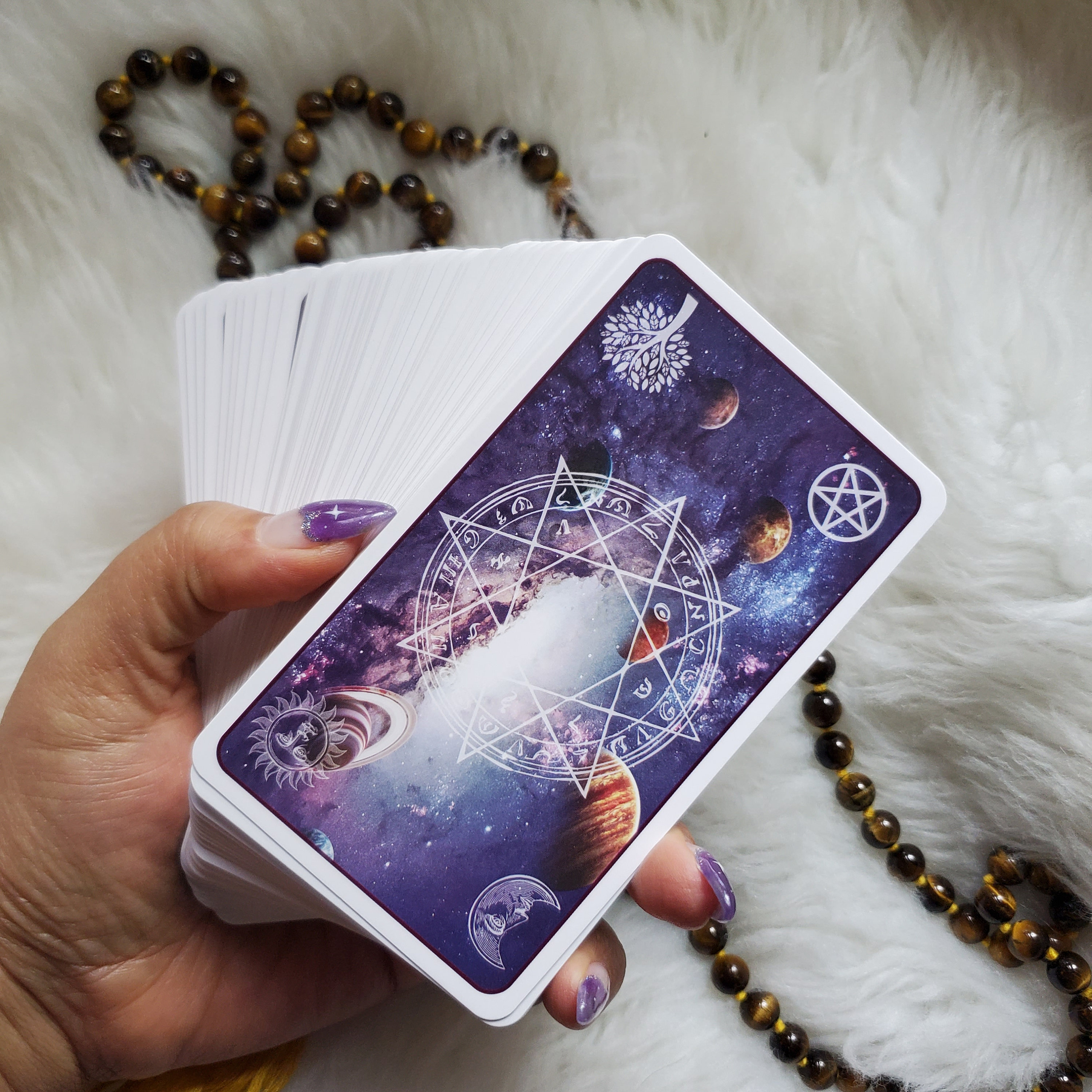 Celestial Tarot Cards by Kalan 78 Card Tarot Deck With | Etsy