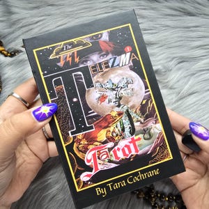 El Tarot Telezma de Tara Cochrane, baraja de tarot de 78 cartas con guía complementaria y caja - USADO