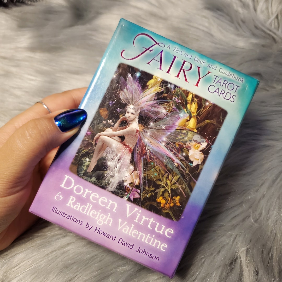 Fairy Tarot Cards by Doreen Virtue & Radleigh Valentine, 78 Card Tarot Deck With Companion