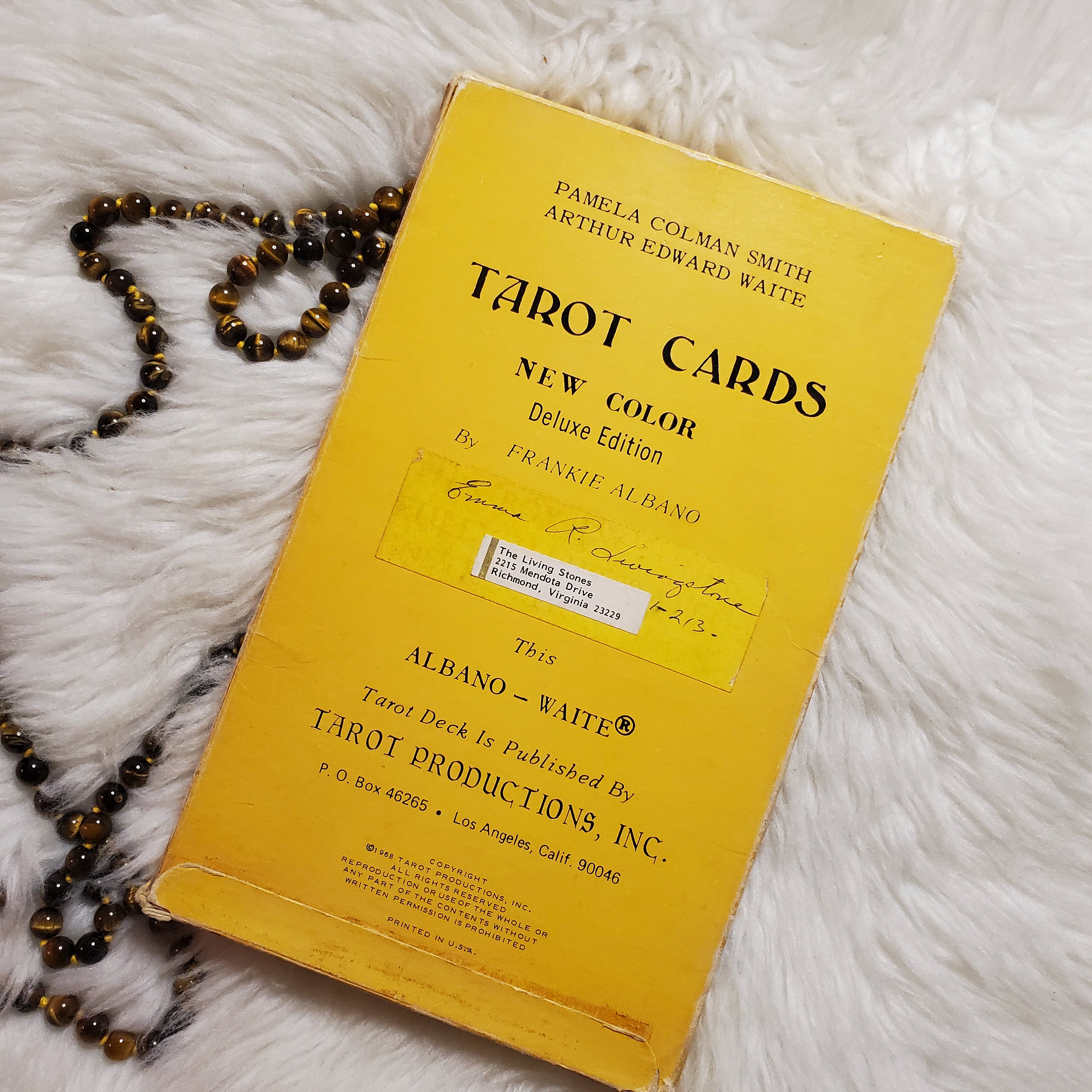 Tarot Cards New Color Deluxe Edition by Frankie Albano 22 Etsy