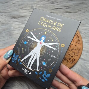 Oracle De L'Equilibre de Gwenaelle Dudek, baraja de 45 cartas con guía complementaria y caja original - USADA