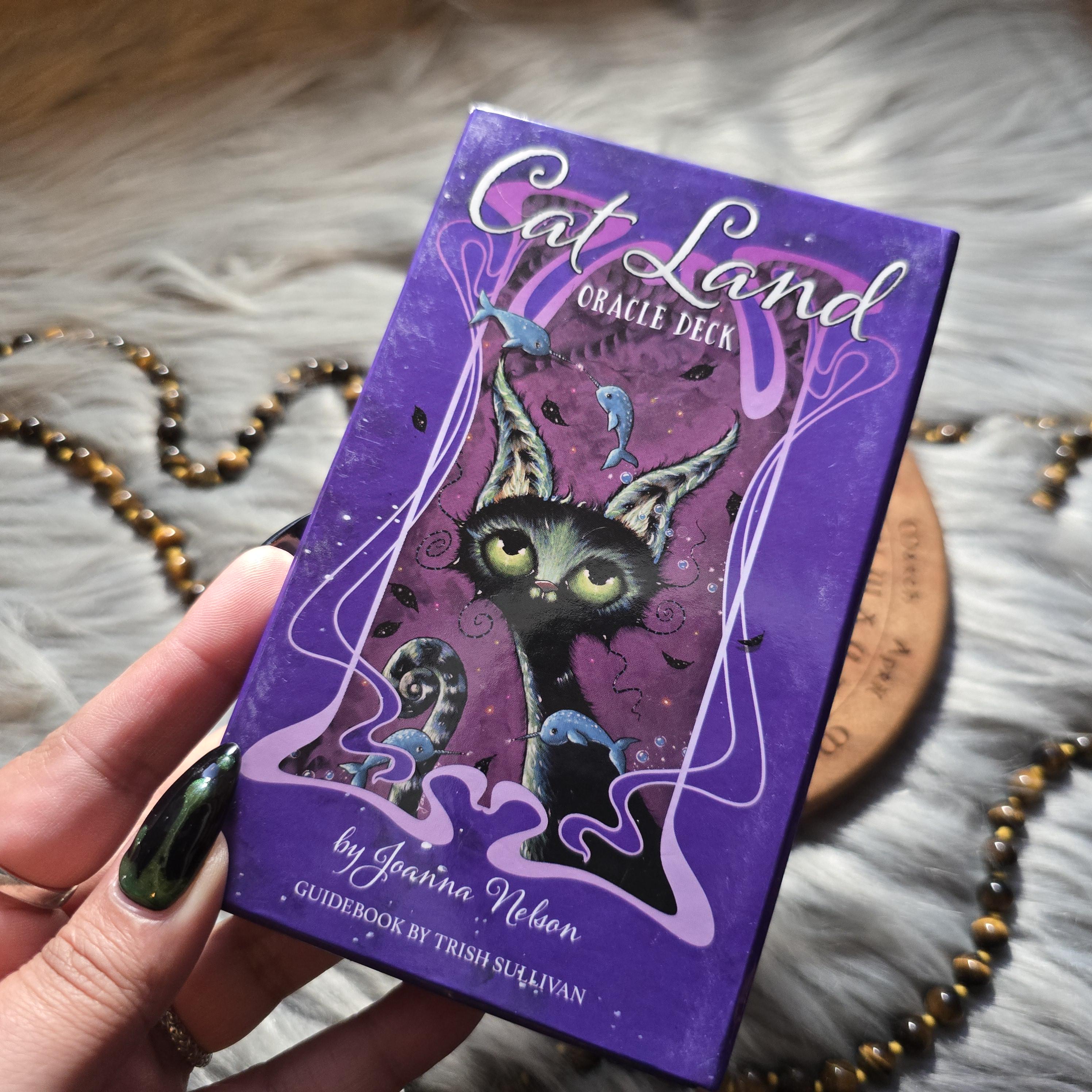 Cat Land Oracle Deck キャットランドオラクルカード Cat Land Oracle Deck by Joanna Nelson Studio - Etsy
