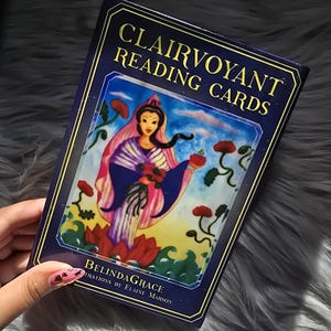 Cartas de lectura clarividente de BelindaGrace, baraja de 36 cartas con guía complementaria y caja original - USADA
