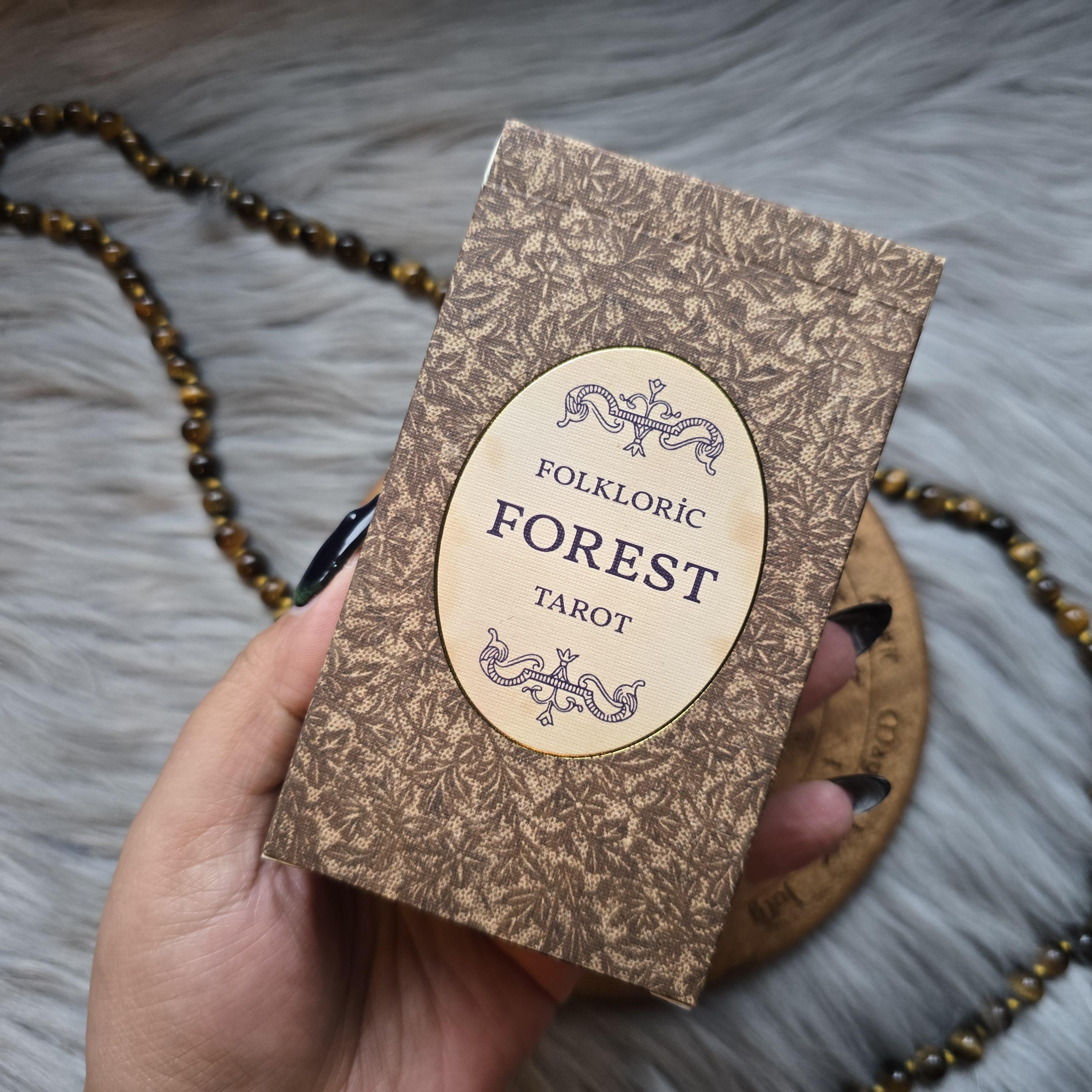 Folkloric Forest Tarot by Lennox Rees, 78 Card Tarot Deck With