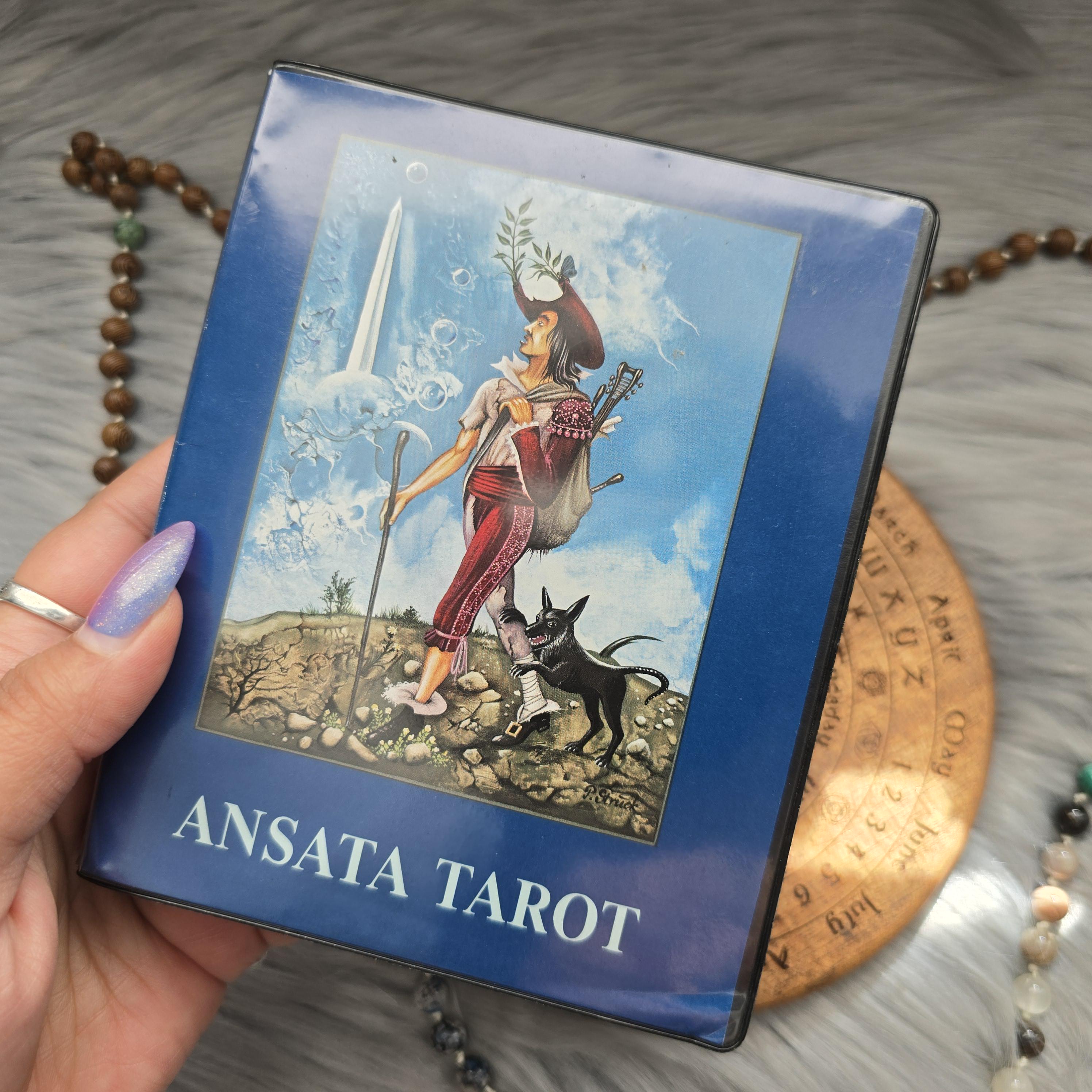 Ansata Tarot アンサタタロット アンサタタロット [ Ansata Tarot ] 海外版 (中古 – 非常に良い