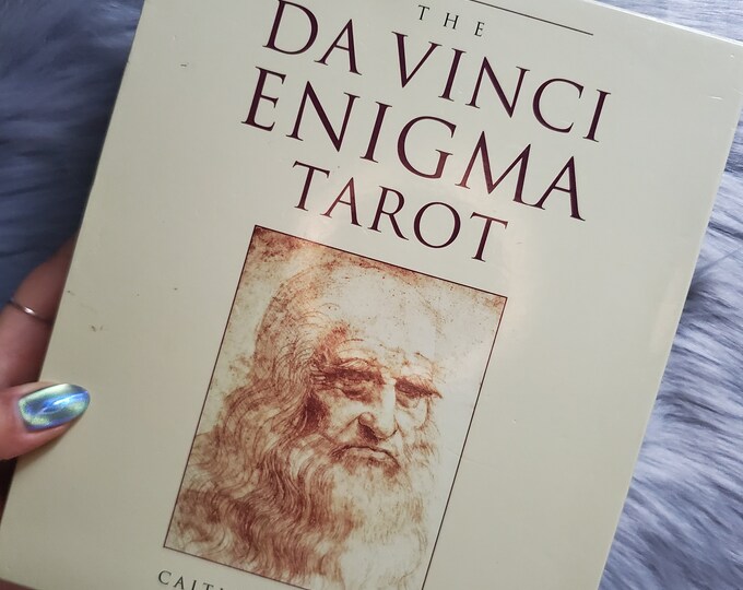 The Da Vinci Enigma Tarot by Caitlin Matthews, 78 Card Tarot Deck With