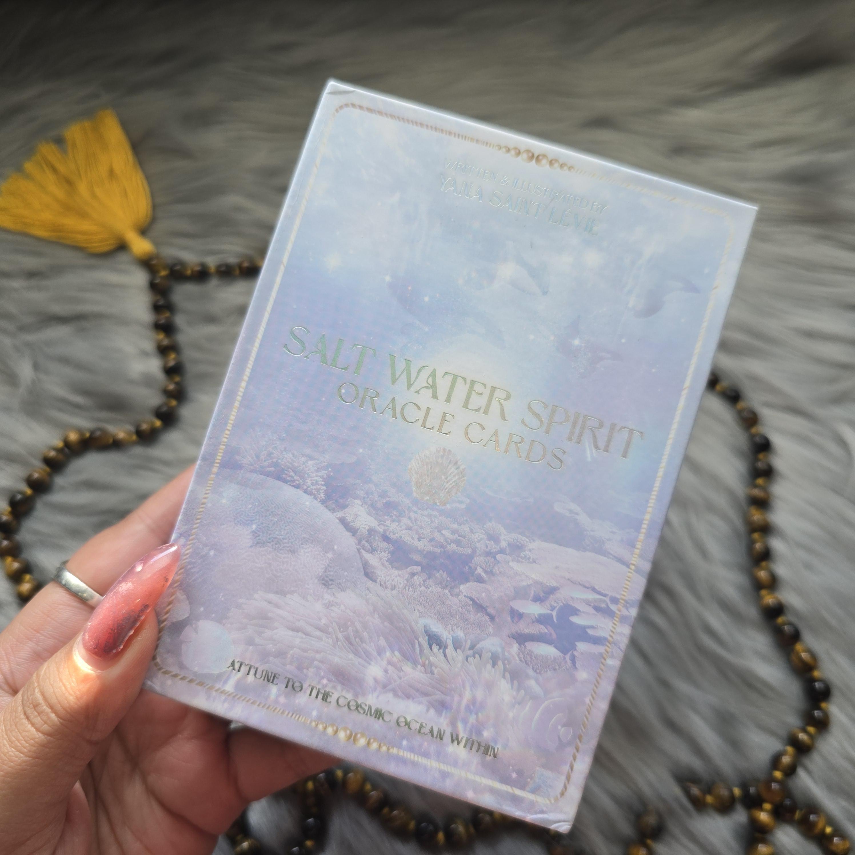 Salt Water Spirit Oracle Cards by Yana Saint Levie, 55 Card Oracle