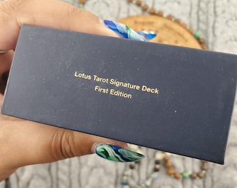Lotus Tarot Signature Deck Cards 78 Card Complete Deck First Edition