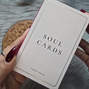 Baraja de tarot Soul Cards Pink de Kristine Fredheim Corina Nika, 78 cartas con caja original, sin guía - USADA