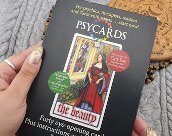 Psycards by Catt Foy, 140 Card Oracle Deck With Guidebook And Box - USED