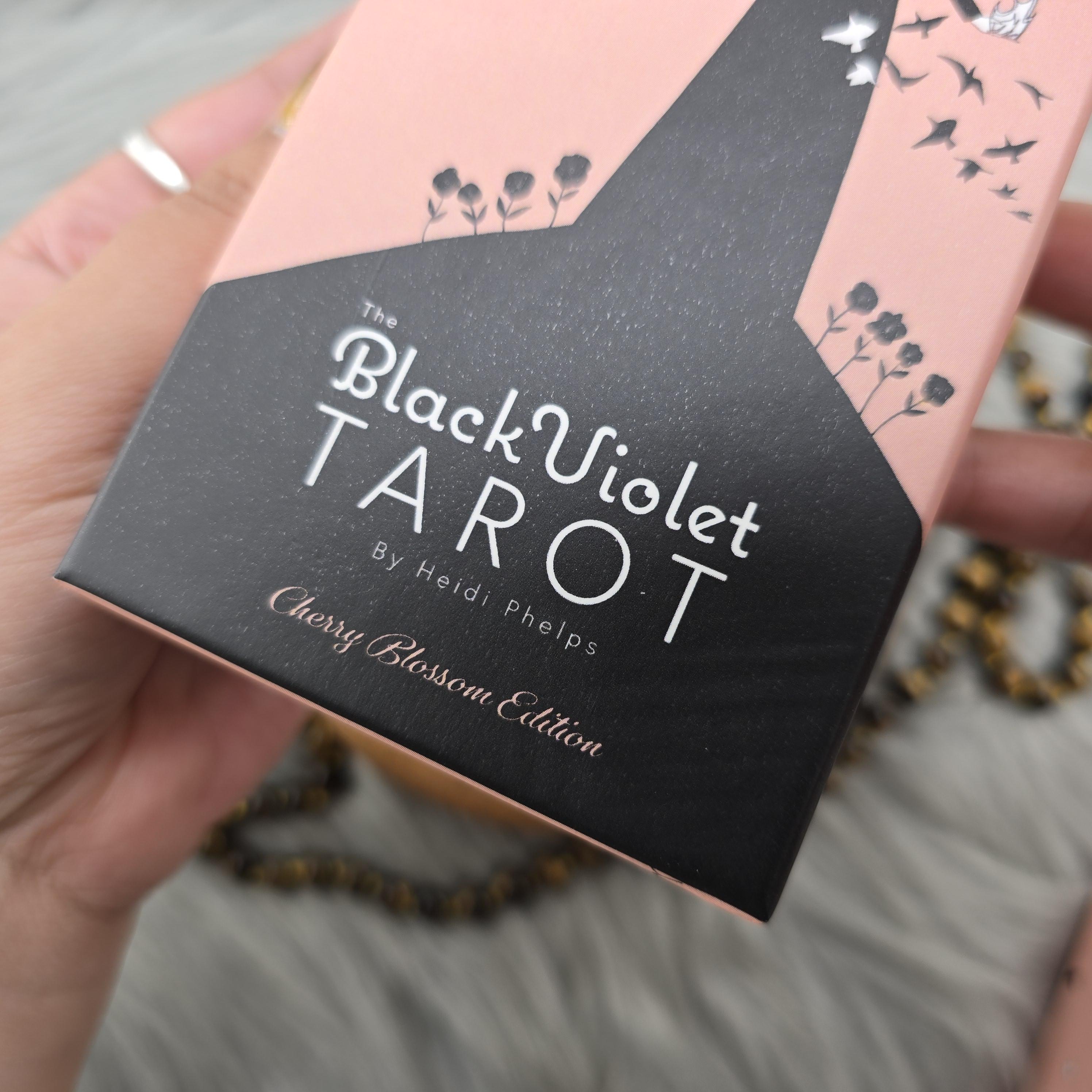 The Black Violet Tarot Cherry Blossom Edition by Heidi Phelps, 80