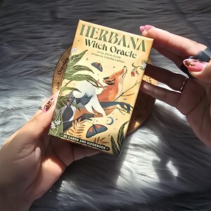 Herbana Witch Orakel von Cecilia Lattari, 50 Karten mit dazugehörigem Anleitungsbuch und Original Box - GEBRAUCHT