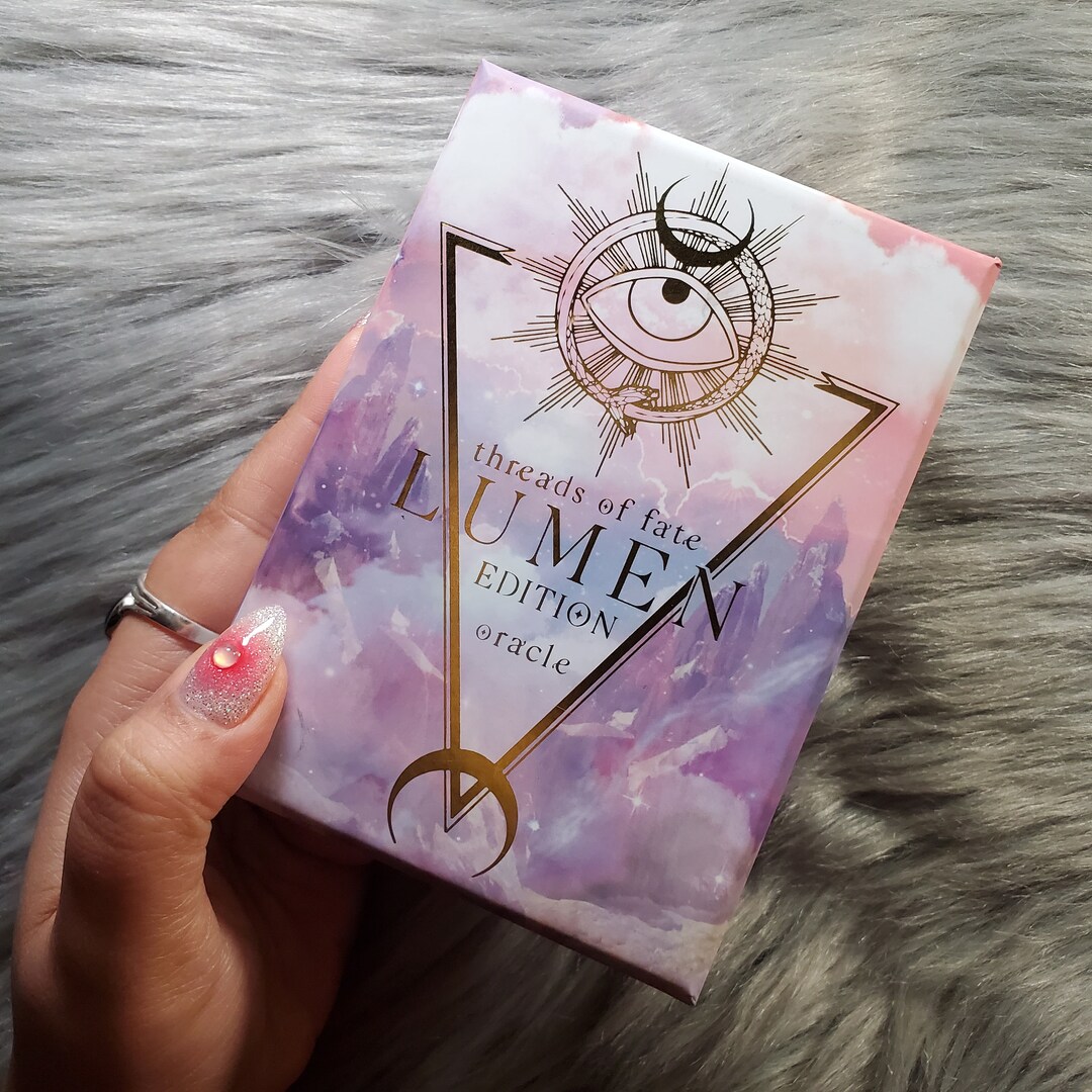 Threads of Fate Lumen Edition Oracle by Blaire Porter, 55 Card Deck