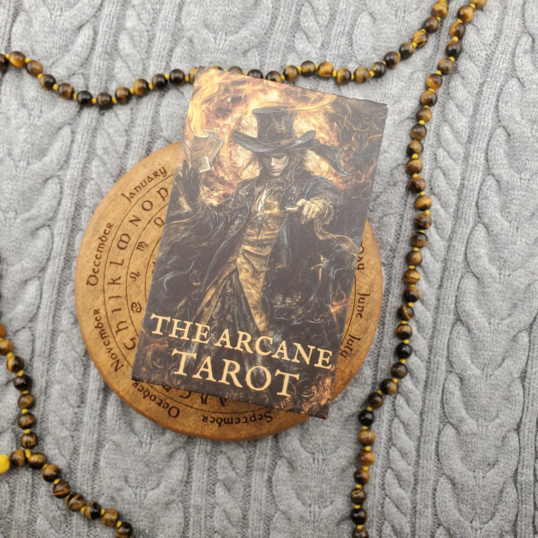 The Arcane Tarot Cards 78 Card Complete Deck - Etsy