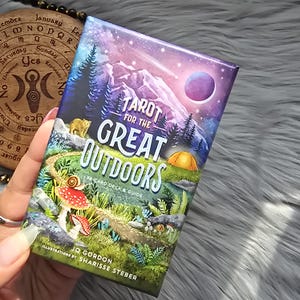 Tarot For The Great Outdoors van JQ Gordon, tarotdeck van 78 kaarten met bijbehorende gids en doos - GEBRUIKT