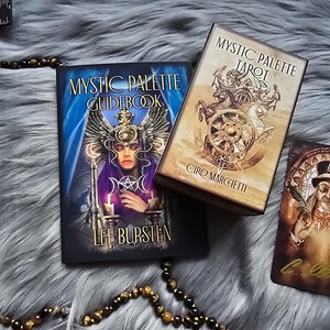 Mystische Palette Tarot von Ciro Märzetti, 78 Karten Tarot Deck mit Begleitbuch und Box - GEBRAUCHT