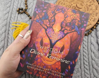 Wisdom of the Divine Feminine by Jessica Ricchetti, 44 Card Oracle Deck With Guidebook And Box - USED