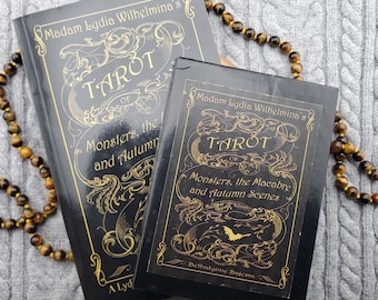 Madam Lydia Wilhelmina's Tarot by Bethalynne Bajema 80 Card Tarot Deck With Guidebook And Box USED