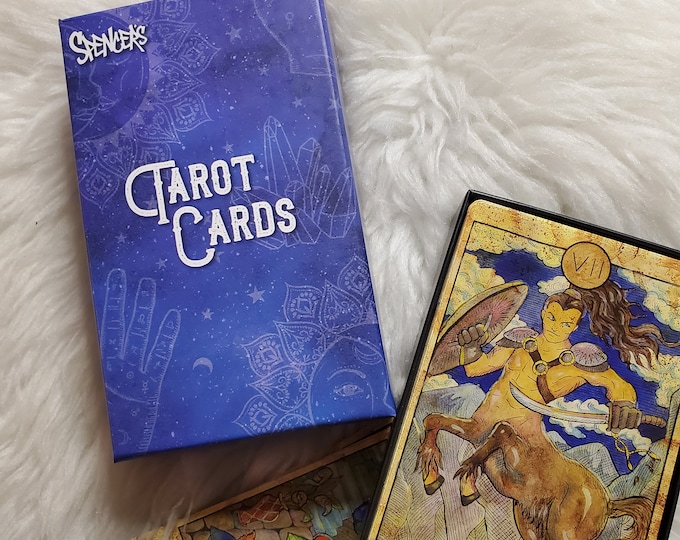 Spencer's Tarot Cards, 78 Card Tarot Deck With Original Box