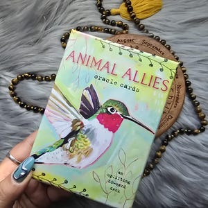 Animal Allies Oracle Cards An Uplifting kaartspel met 60 kaarten van Jessica Swift, kaartspel van 60 kaarten met gidsblad en originele doos - GEBRUIKT