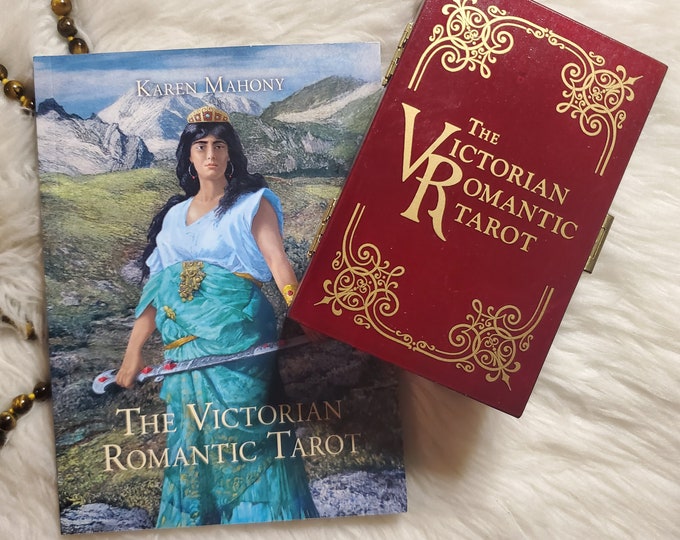 New: the Victorian Romantic Tarot by Karen Mahony, 78 Card Tarot Deck ...
