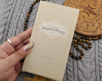 Its Truly A Magical World Tarot, 22 Card Tarot Deck With Guidebook And Box - USED
